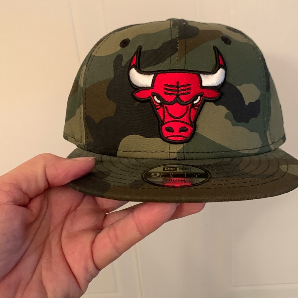 Chicago Bulls  New era, youth bulls, ball, cap